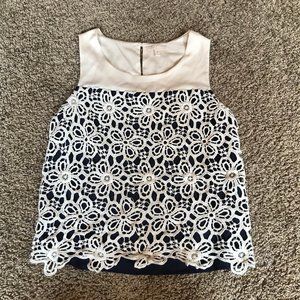 Monteau lace tank top